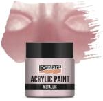 Pentart metál akrilfesték, 50 ml - rózsaszín