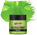 Pentart metál akrilfesték, 50 ml - világoszöld