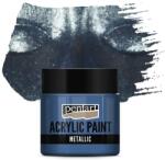 Pentart metál akrilfesték, 50 ml - csillogó kék