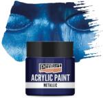 Pentart metál akrilfesték, 50 ml - kobaltkék