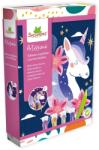 Sycomore Set pictură cu sclipici, Unicorni