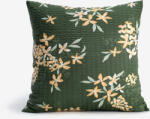 Goldea față de pernă creponată - flori culoarea caisei 45 x 45 cm
