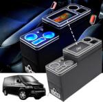 Qsulnn középkonzol indukciós Usb töltéssel Vw T4 T5 T6 T7