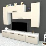 Spectral Mobila Living Armonia V4 MDF Vanilie - cu manere