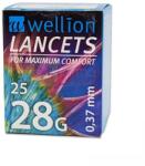 MED TRUST Lancete Wellion 28g, 0.37 mm, 25 buc/ cutie