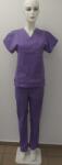TRIAMED Pantaloni medicali de culoare lila- model unisex - 52