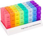 Bazarul De Sanatate Organizator medicamente lunar colorat, Bazarul de Sanatate