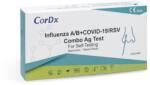 CORDX Test rapid combo pentru gripa A/B, Covid19 si RSV, 1 buc, Cordx