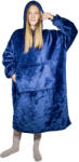 HomeLife Hoodie hanorac TV cu glugă, albastru Patura
