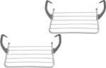 MAXXX Uscător de rufe suspendabil 55 x 34 cm set de 2 bucăți