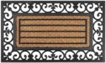 MagicHome Covoraș Ornament, 45 x 75 cm, cauciuc/cocos Pres