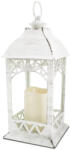 HomeLife Felinar decorativ LED, alb ZK6119