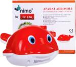 DR. LIFE Aparat aerosoli nebulizator cu compresor, delfin Nimo, Dr. Life