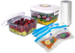 De Gusto Set de vidat alimente MAXI FRESH - 13 piese + Rezervă pungi cu fermoar pentru setul de vidare