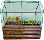 Garden King Pat vegetal supraînălțat acoperit AGRO BED II