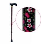 Jianlian Homecare Products Baston reglabil din aluminiu, Floral Roz, JL920L