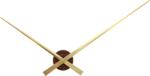 NeXtime Ceas de perete Hands 90 cm auriu (2269VI)