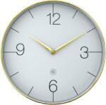 NeXtime Ceas de perete Finesse 30, 5 cm auriu (7375GO)