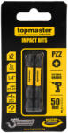 Topmaster Professional Bit de impact 50mm PZ2, 2 buc. TMP HardWork ToolsRange (338734) Surubelnita
