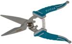 TOTAL Foarfeca TOTAL 200 mm din otel inoxidabil, cu lama cu dinti (THT118871)