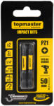 Topmaster Professional Bit de impact 50mm PZ1, 2 buc. TMP HardWork ToolsRange (338733) Surubelnita