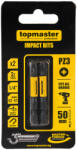 Topmaster Professional Bit de impact 50mm PZ3, 2 buc. TMP HardWork ToolsRange (338735) Surubelnita