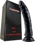 PassionPulse Dildo Realistic Pure Veins PassionPulse, TPE, Negru, 21 x 3, 6 CM (AS093) Vibrator