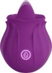 PassionPulse Vibrator pentru clitoris si sani Blossom Stimulator PassionPulse , 10 moduri de vibratie , silicon , silentios , stimularea punctului G clitoral , impermeabil , mov violine , 7, 7x5, 8 cm (AS069) Vibrator