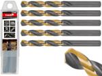 Tvardy Burghiu metal HSS negru-auriu, spiralat, 11, 00mm 60802 (T02110) Burghiu