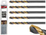 Tvardy Burghiu metalic HSS negru-auriu, spiral, 6, 80mm 60828 (T02068) Burghiu