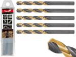 Tvardy Burghiu pentru metal HSS negru-auriu, spiralat, 7, 50mm 60830 (T02075) Burghiu