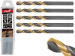 Tvardy Burghiu pentru metal HSS negru-auriu, spiralat, 8, 50mm 60833 (T02085) Burghiu