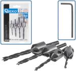 GEKO Sfredele de bază pentru lemn 5 buc 61541 (G64984) Burghiu