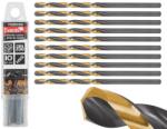 Tvardy Burghiu metal HSS negru-auriu, spiral, 3, 30mm 60811 (T02033) Burghiu