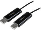 StarTech . com SVKMS2, 1, 8 M, USB, USB, Fekete, USB Type-A, USB Type-A (SVKMS2)