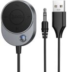 hoco. Recepator auto wireless Hoco, Bluetooth 5.4, 3.5mm, 37x51x10mm, Gri
