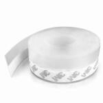 Flippy Bandă de Etanșare Flippy pentru Uși și Ferestre, Silicon Transparent, Anti-Curent, Anti-Praf şi Anti-Insecte, 3.5 cm x 5 m, Transparenta (165296)