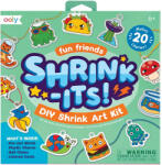 OOLY Set artistic DYI - Shrink-Its! - creaza brelocuri prin micsorare - Fun Friends (161-107)