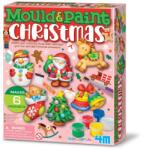 4M Atelier creativ Modeleaza si picteaza - Craciun (4M-04808)