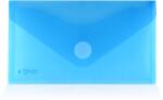 Office Box Plic DL plastic Office box, prindere tip arici, in V, albastru FR90526