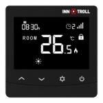 Innofloor Termostat ambient Innotroll HT WIFI cu fir, LCD, negru, montaj in doza, 230V, programabil (041526-335)