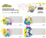 ICO Minions 4db/ív füzetcímke (ICO_7570589012) (ICO_7570589012)