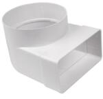 Awenta Függőleges könyök átalakitó idom 75× 150 mm (KP75-23) (KP75-23)