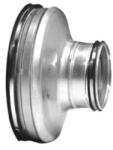 LINDAB préselt koncentrikus szükitő SAFE RCU 200-125 mm (RCU-200-125) (RCU-200-125)