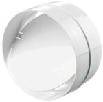 Awenta D125 Kerek pvc csőtoldó visszacsapóval (KO125-22) (KO125-22)