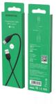 BOROFONE BX19 Type-C töltőkábel 1m fekete (1329432) (BX19-type c) (BX19-typec)