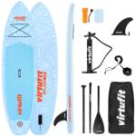 VirtuFit Splash 255 SUP deszka kiegészítőkkel és táskával - Doodle Light Blue
