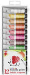 ICO Acuarele tempera ICO Arici 12 ml 12 culori/set (SKP243)
