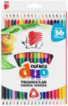 ICO Creioane colorate Ico Arici Duo 18/set (SKR241)