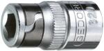GEDORE 1/4" négyszög - 1/4" hatszög bit-adapter krómozott 23 mm 1802032 1649329 (1649329)
